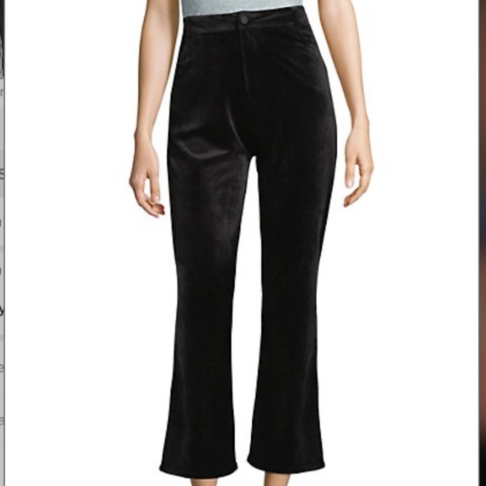 GOLDIE Velvet Flare Pants